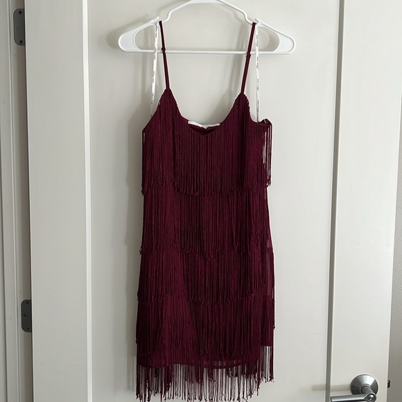 Lovers + Friends x Revolve Fringe Mini Dress - Picture 3 of 6